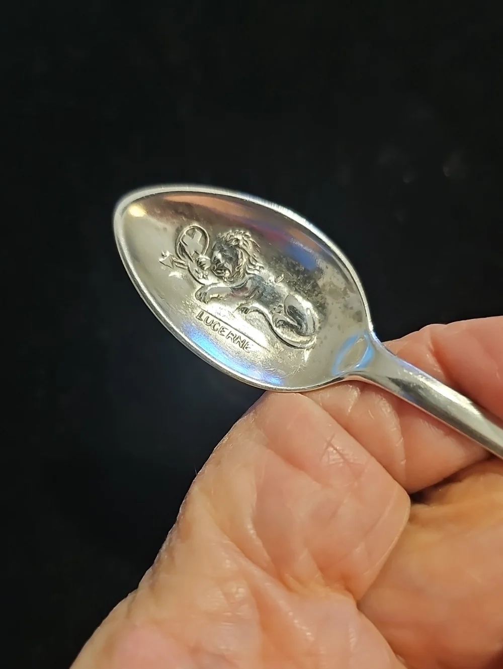 Rolex‎ Bucherer Lucerne Souvenir Spoon Silver Tone Vintage Size OS OS Collector